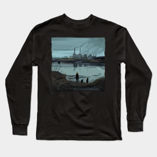 Andrei Tarkovsky´s Stalker Scene Illustration Long Sleeve T-Shirt